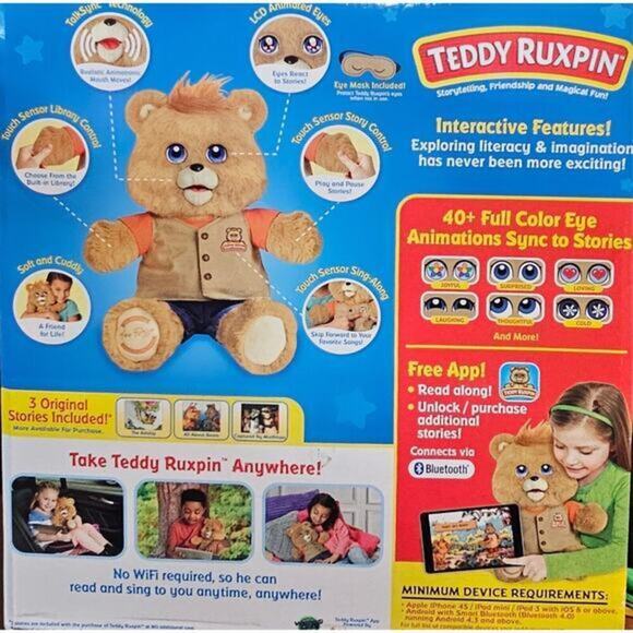 Teddy Ruxpin Exclusive Edition 2017. Imperfect Box / Great Christmas Gift‎ / NEW - Picture 2 of 14